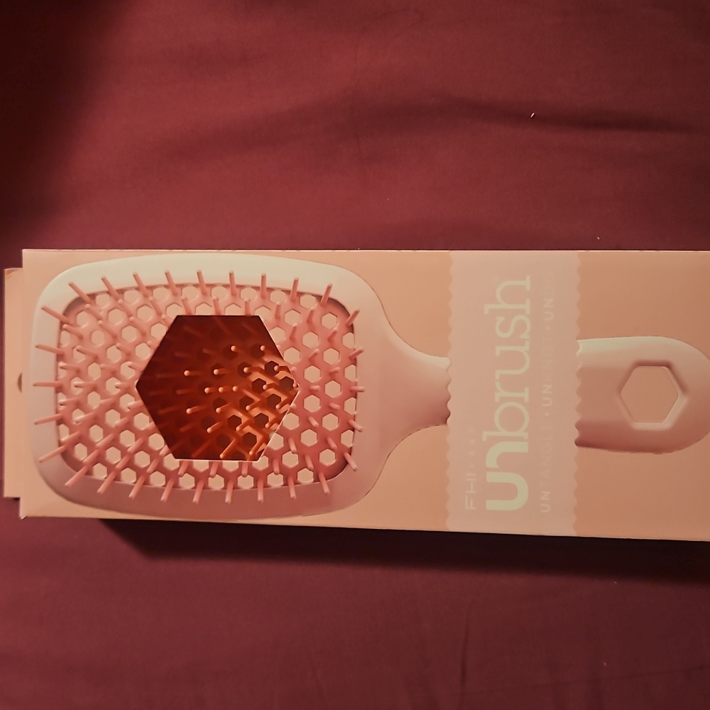 Pink Detangling Hair Brush